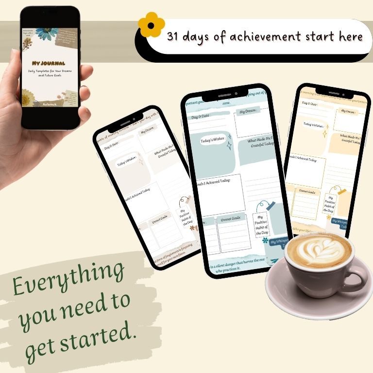 My Daily Journal (Daily Achievement Templates for Future Dreams) - الصورة 2