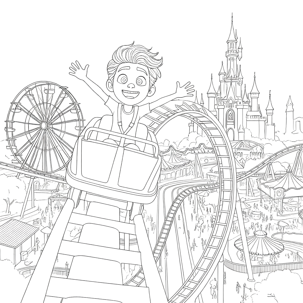 القصة التفاعلية : زيارة إلى مدينة الملاهي - دون الاتصال بالشبكة - الصورة 5